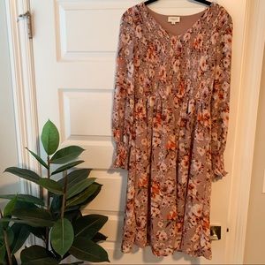 Piper & Scoot The Quinton Floral Smocked Dress - S